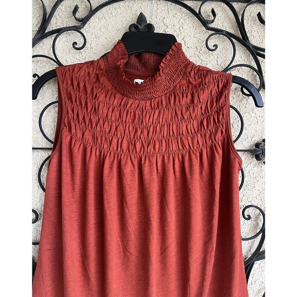 Sundance Everyday Essence Top - Size XS - Cayenne Red - Picture 2 of 6